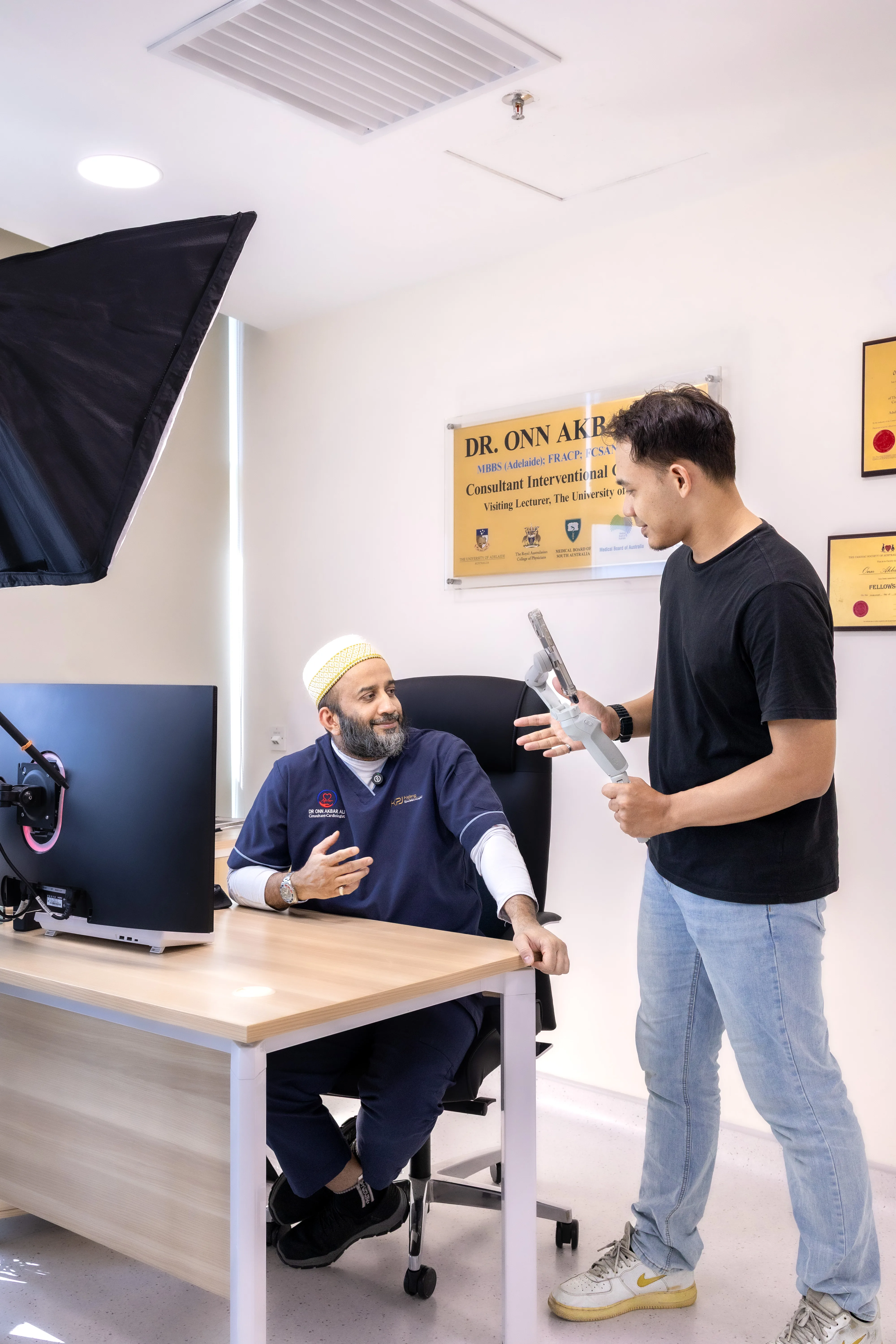 Content production — Assoc. Prof. Dr. Onn Akbar Ali